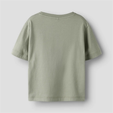 Name It T-shirt - NmmVobbo - Shadow i støvet grøn
