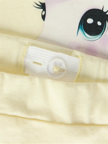 Name It T-shirt & Shortssæt - NmfHelgas - Pear Sorbet - i gul