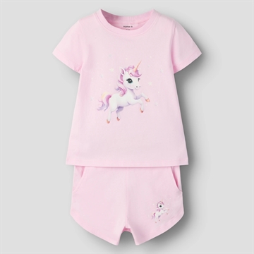 Name It T-shirt & Shortssæt - NmfHelgas - Pirouette