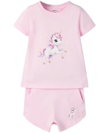 Name It T-shirt & Shortssæt - NmfHelgas - Pirouette
