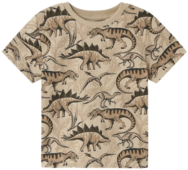 Billede af Name It T-shirt Valther Pure Cashmere Dinosaur