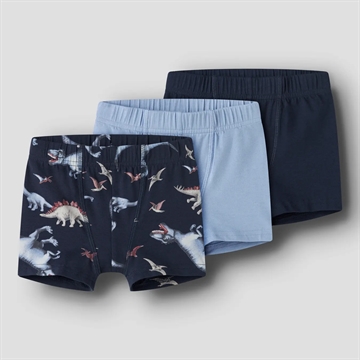 Name It Underbukser - 3-pak Boxershorts - Dino Navy Blazer