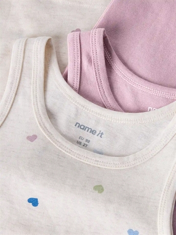 Name It Undertrøje - 2-pak NMFTANK TOP - Peyote Hearts