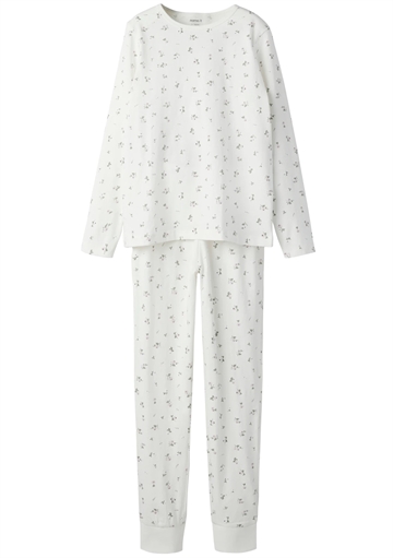 Name It nattøj - NkfNightset Flower - Jet Stream