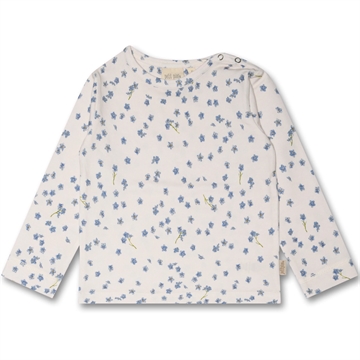 Petit Piao Bluse Forget Me Not - forglemmigej blomsterprint