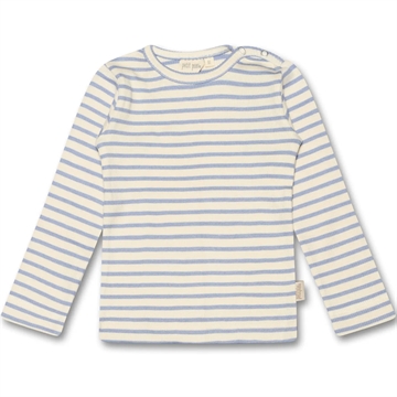 Petit Piao Bluse Striber Spring Blue/Off White