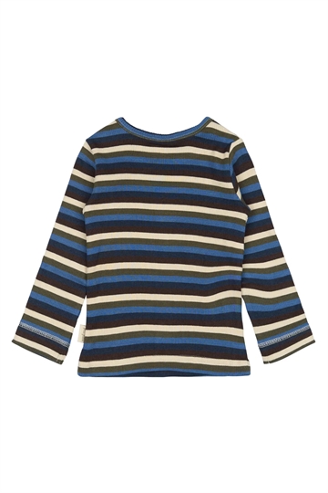 Petit Piao Bluse - Striber - True navy multistripe