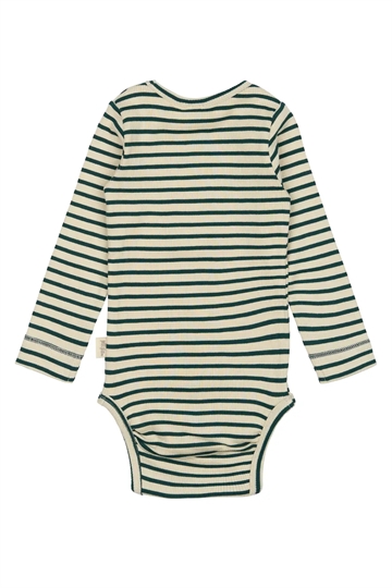 Petit Piao Body - Striber - Dark Sea/off white