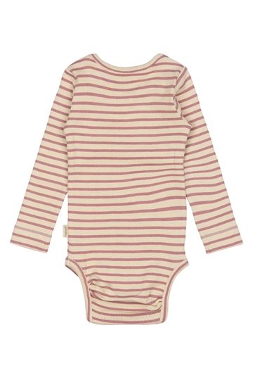 Petit Piao Body - Striber - Nostalgic Rose/off white