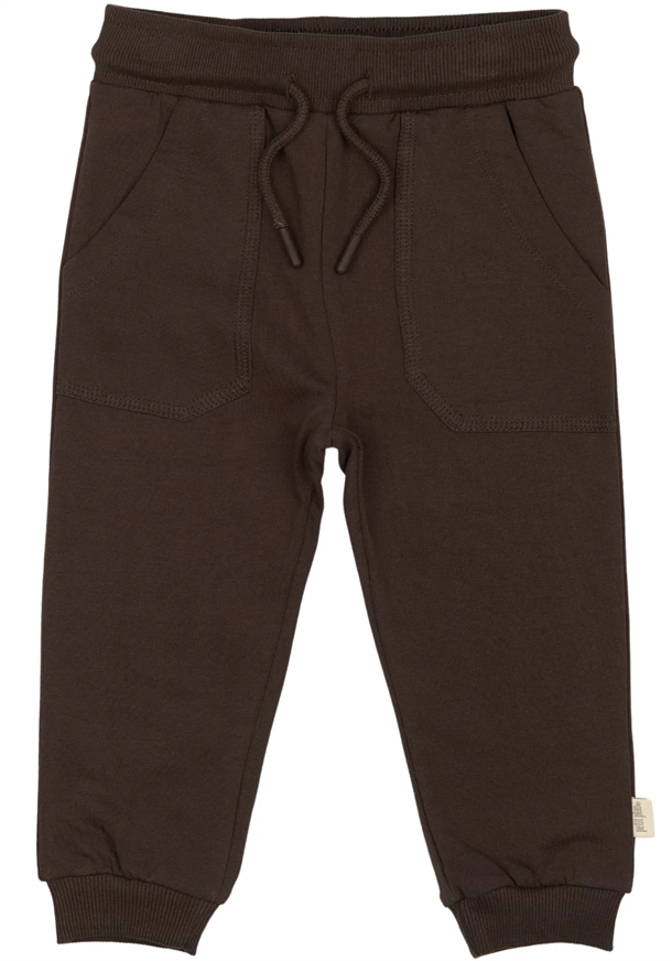 Petit Piao Bukser - Dinn Sweat Pants - Coffee Bean i brun