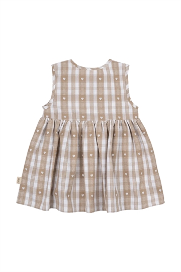 Petit Piao Kjole - Woven - Off white heart