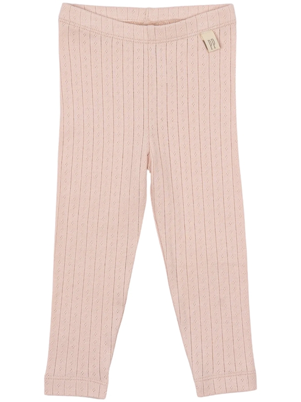 Petit Piao Leggings - Pointelle - Bright Rose