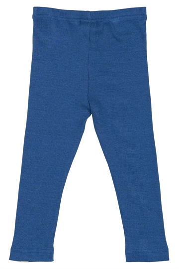 Petit Piao Leggings True Navy i blå