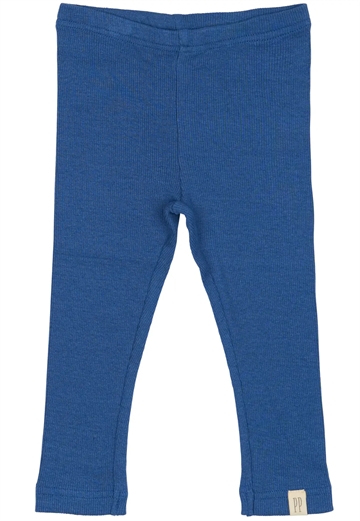Petit Piao Leggings True Navy i blå