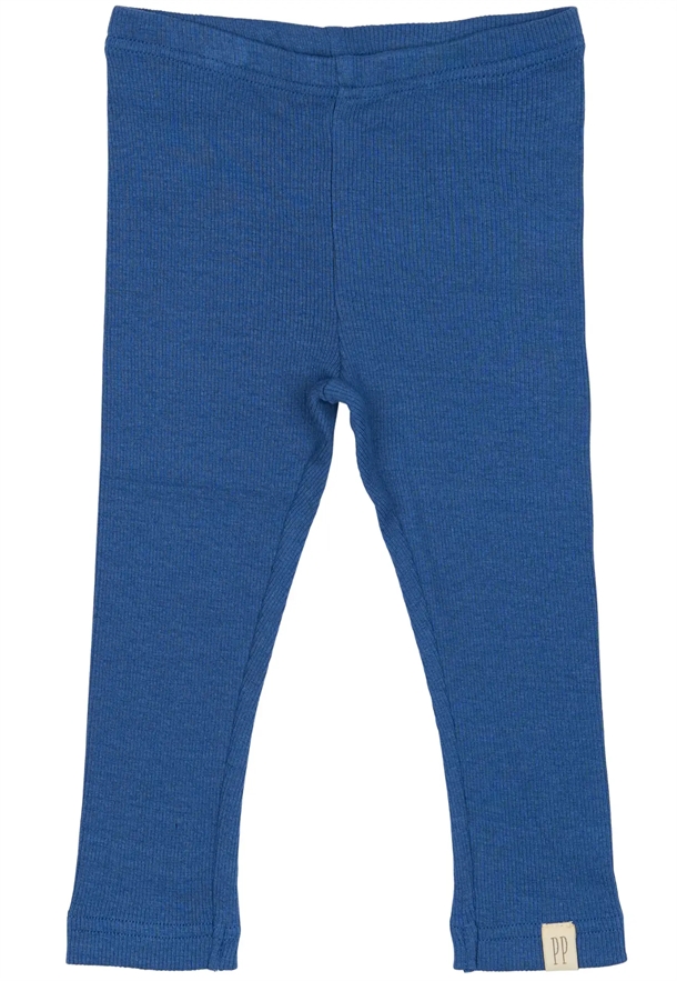 Petit Piao Leggings True Navy i blå