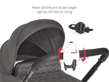 Rockit Barnevognsvugger - The Baby Rocker - Genopladelig