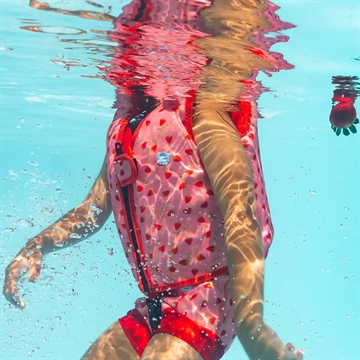 Splash About Svømmevest - Go Splash - Strawberry - med jordbær print
