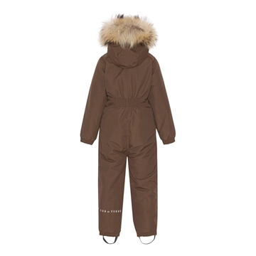 VER de TERRE flyverdragt med pels - Kangaroo - i varm brun