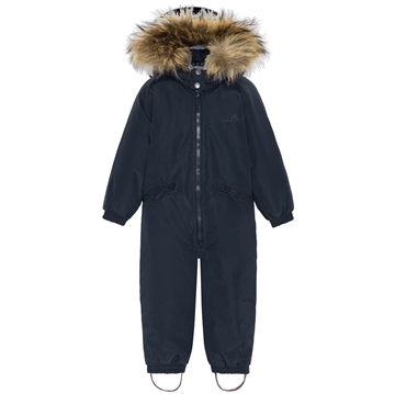VER de TERRE flyverdragt med pels - Navy blå