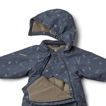 Wheat Flyverdragt - Adi - 22.000 mm - Winter Blue AOP