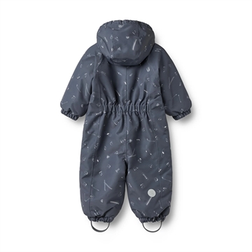 Wheat Flyverdragt - Adi - 22.000 mm - Winter Blue AOP