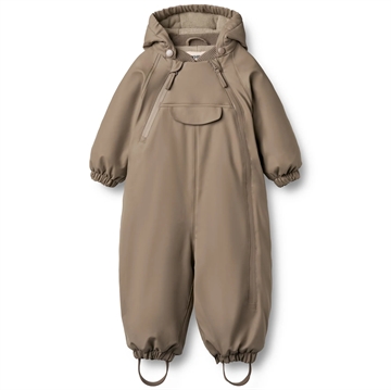 Wheat Gummi flyverdragt - Evig - Dry Wood i beigebrun