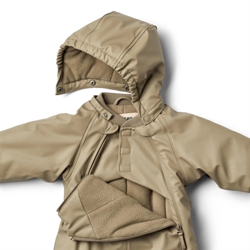 Wheat Gummi flyverdragt - Evig - Grey Stone