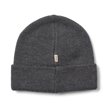 Wheat Hue - Uld - Beanie Omalas - Charcoal Melange