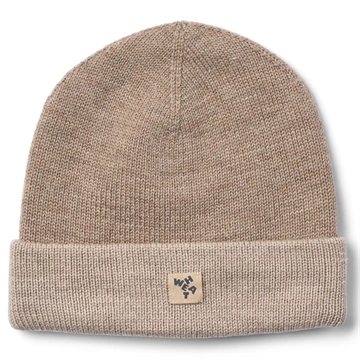 Wheat Hue - Uld - Beanie Omalas - Grey Camel Melange