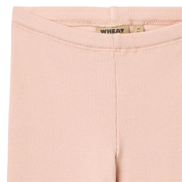 Wheat Leggings - Jules - Powder i ensfarvet lys rosa