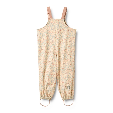 Wheat Regnbukser med seler - Charlo - Flowers and Seashells