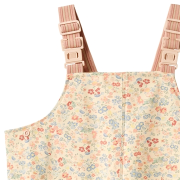 Wheat Regnbukser med seler - Charlo - Flowers and Seashells