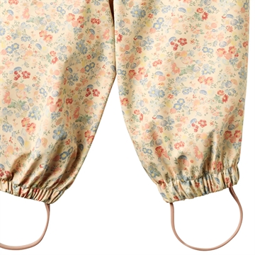 Wheat Regnbukser med seler - Charlo - Flowers and Seashells