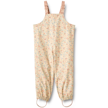 Wheat Regnbukser med seler - Charlo - Flowers and Seashells