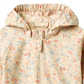 Wheat Regnjakke - Chardy - Flowers and Seashells