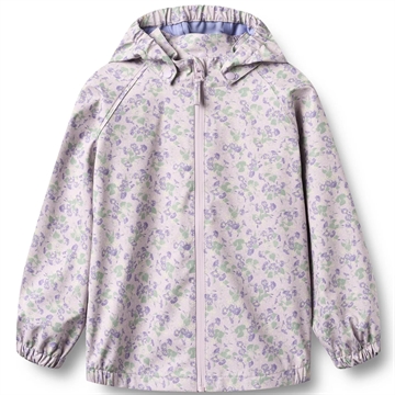 Wheat Regnjakke - Chardy - Lilac Petunias