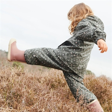Wheat Regnjakke - Ollo - Forest Lake Checked Flowers