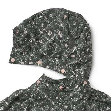 Wheat Regnjakke - Ollo - Forest Lake Checked Flowers