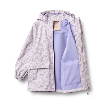 Wheat Regnjakke - Ollo - Lilac Petunias