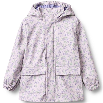 Wheat Regnjakke - Ollo - Lilac Petunias