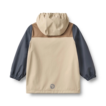 Wheat Regnjakke - Otu - White Pepper