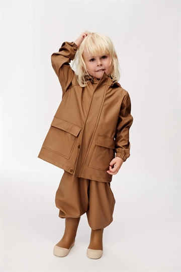 Wheat Regntøj - Ola - Hazel i beige-brun