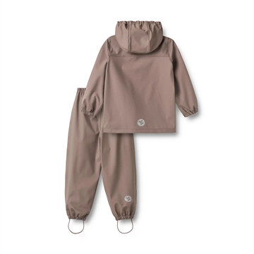 Wheat Regntøj - Ola - Plum Truffle - støvet brunlilla nuance