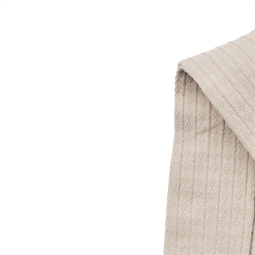 Wheat Strømpebukser - Karla Wool Lace - Uld - Offwhite med blonde