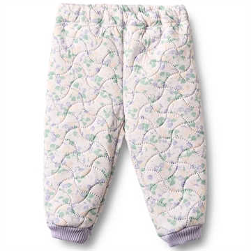 Wheat Termobukser - Alex - Purple Light Petunias