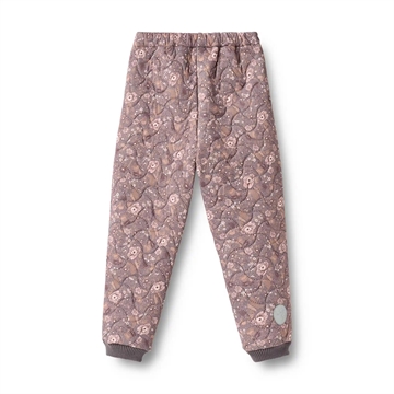 Wheat Termobukser - Alex - Purple Stone Flowers