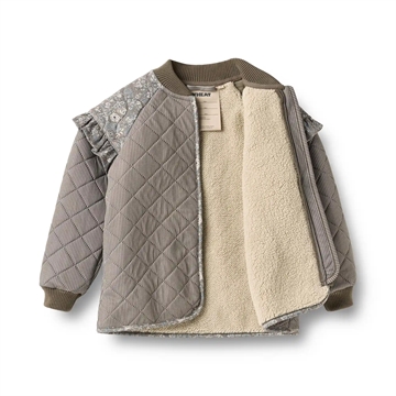 Wheat Termojakke - Ellas - Brown Stripe