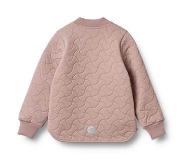 Wheat Termojakke - Loui - Warm Rose - i ensfarvet rosa