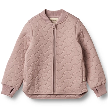 Wheat Termojakke - Loui - Warm Rose - i ensfarvet rosa