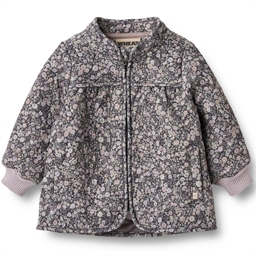 Wheat Termojakke - Thilde - Black Sea Flowers